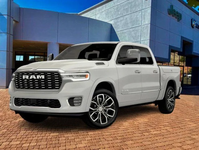 New 2026 Bright White Clear-Coat Exterior Paint RAM Tungsten image 5