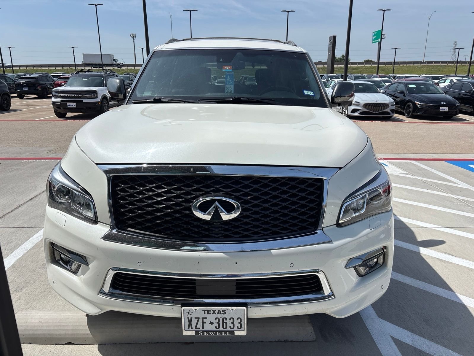 Used 2015 INFINITI QX80 Base with VIN JN8AZ2NE6F9081881 for sale in Fort Worth, TX
