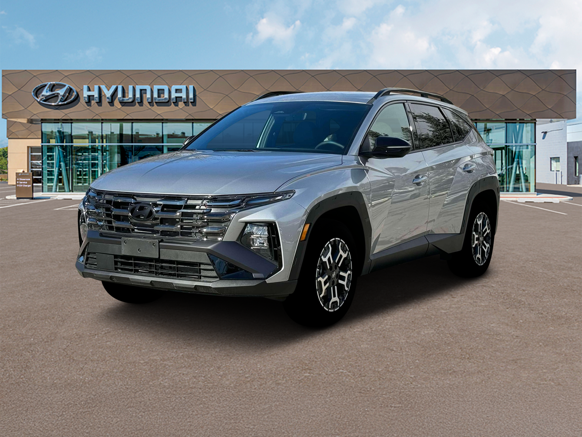 New 2026 Shimmering Silver Hyundai XRT AWD image 1