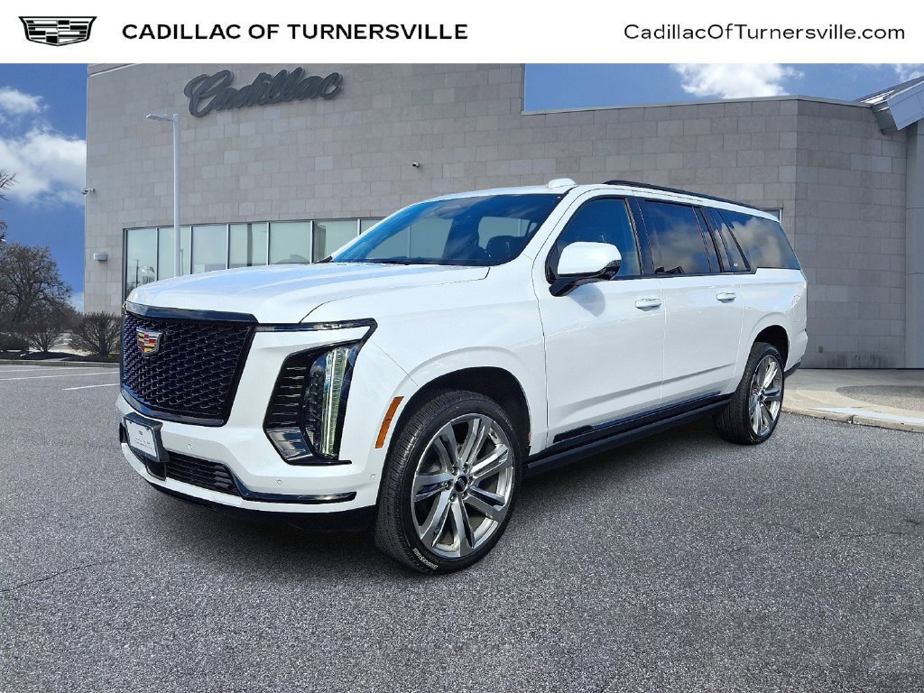New 2026 Vibrant White Tricoat Cadillac Platinum Sport image 1