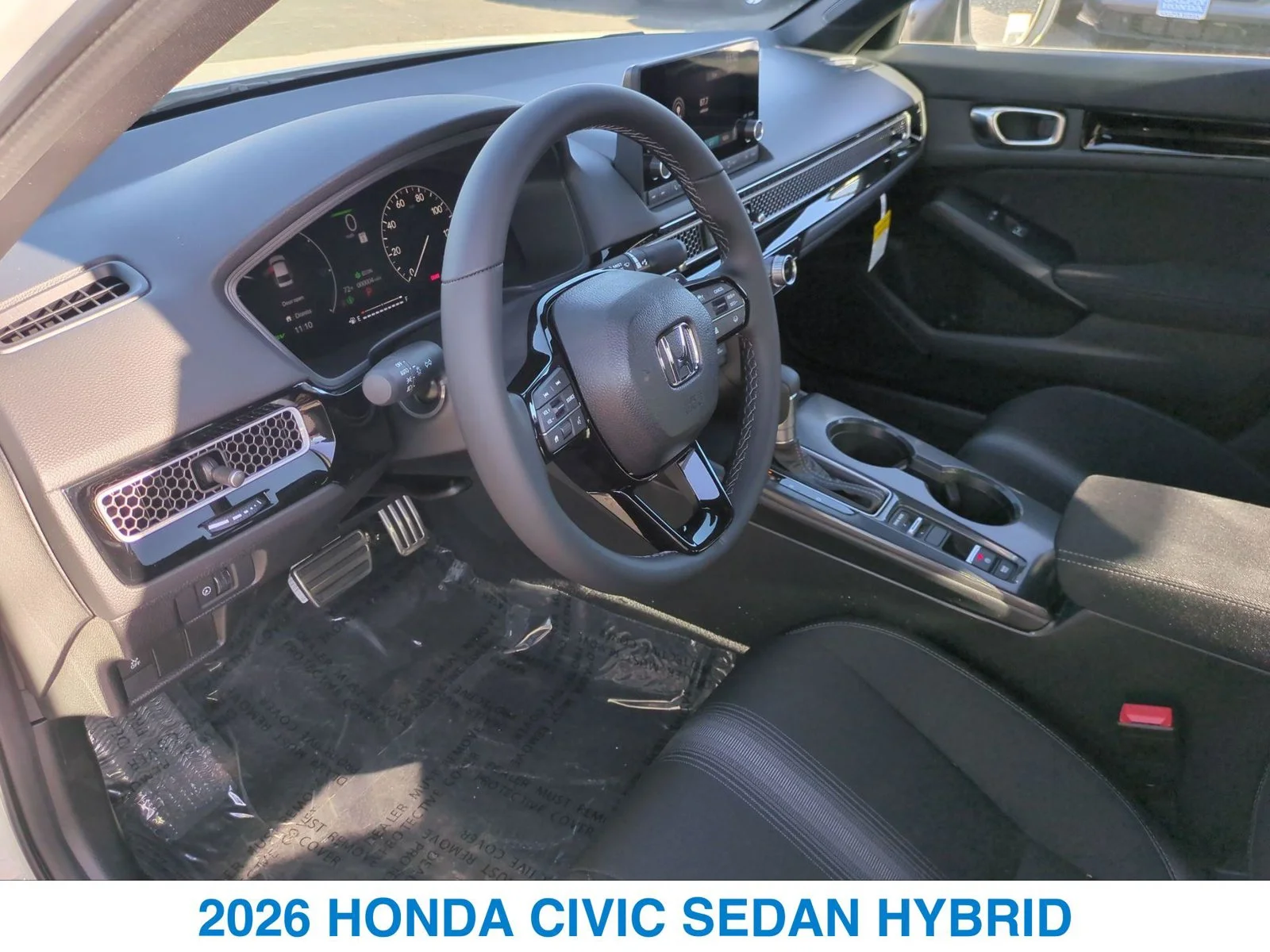 New 2026 Platinum White Pearl Honda 2WD Sport Hybrid image 14