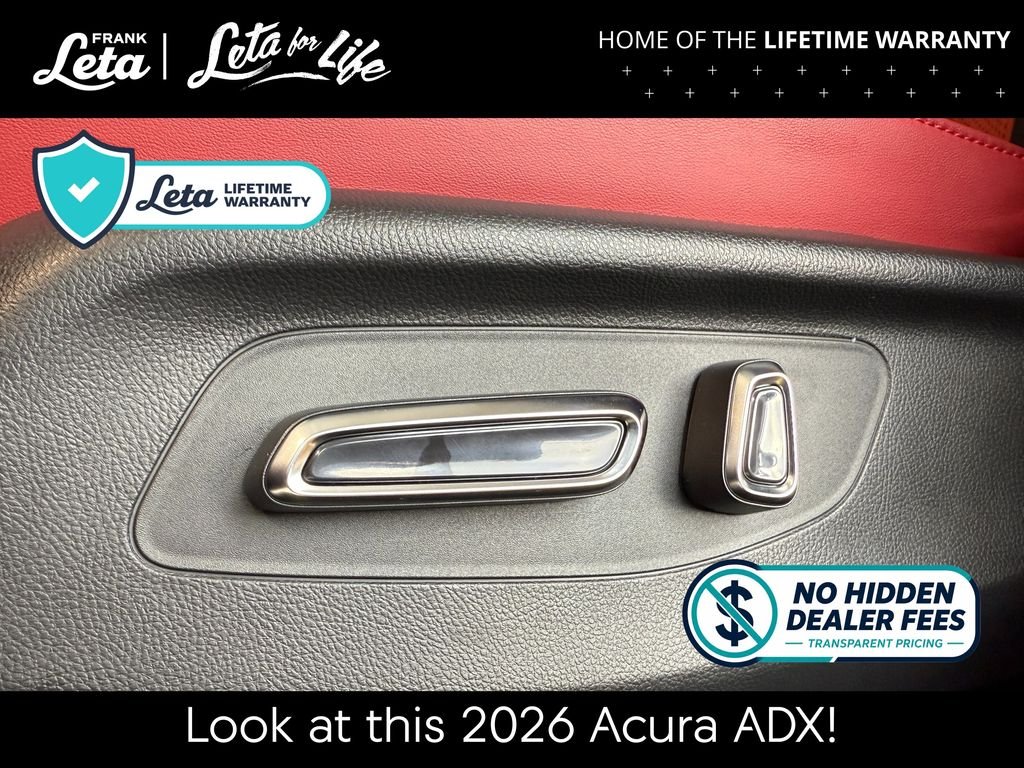New 2026 Crystal Black Pearl Acura w/A-Spec Package image 16