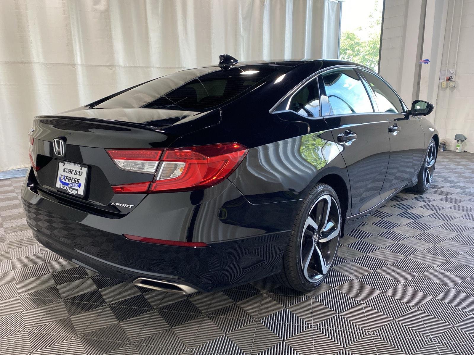 Used 2022 Crystal Black Pearl Honda Sport image 7