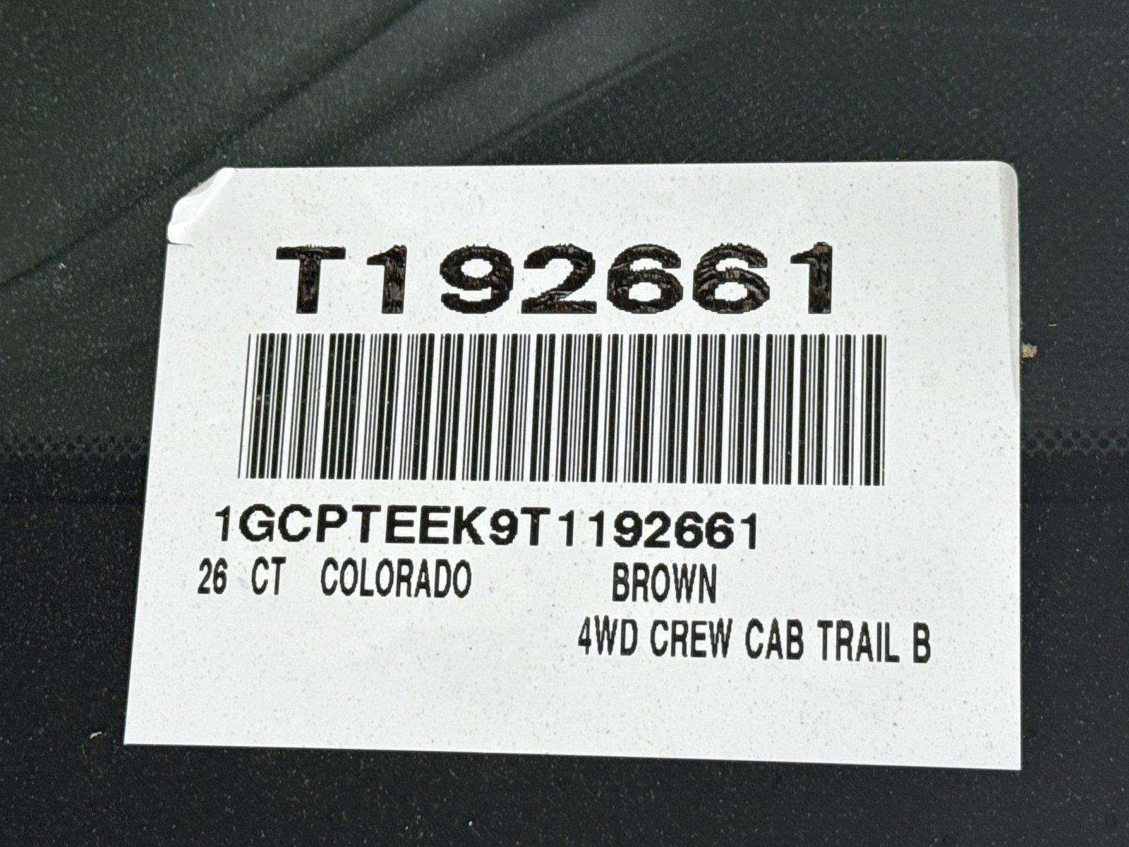 Used 2026 White Sands Chevrolet 4WD Trail Boss image 44