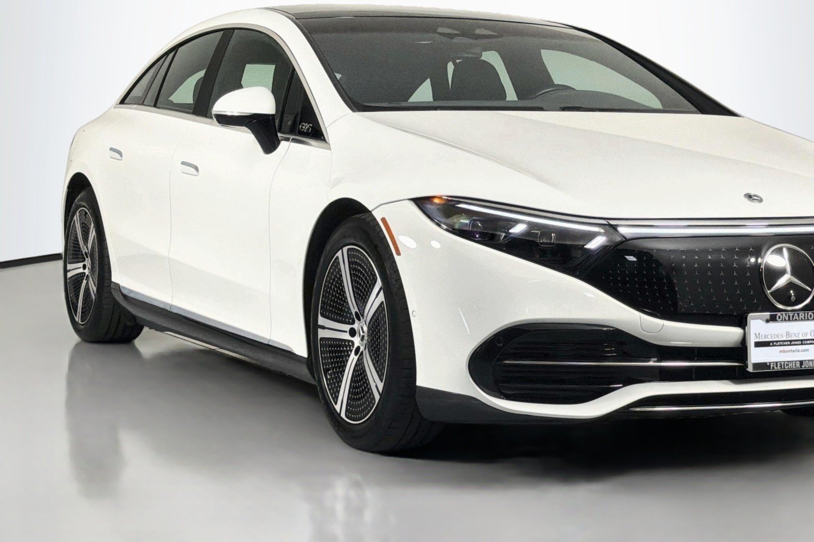 Certified Used 2024 Polar White Mercedes-Benz EQS 450+ image 14