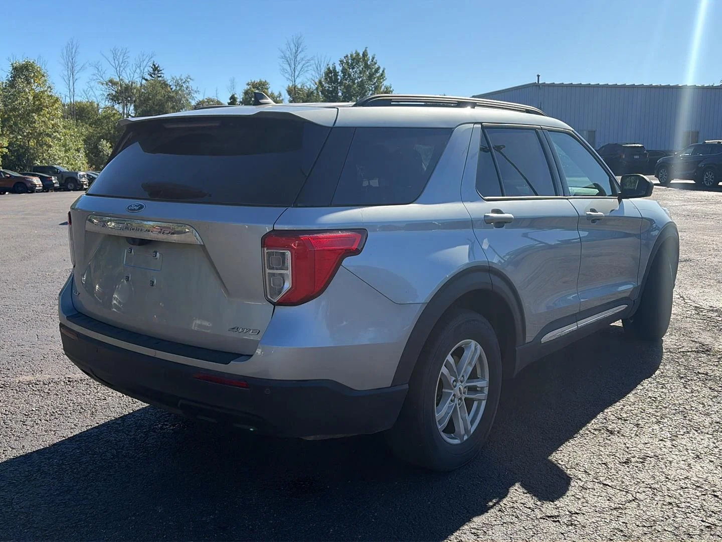 Used 2023 Iconic Silver Ford XLT image 10