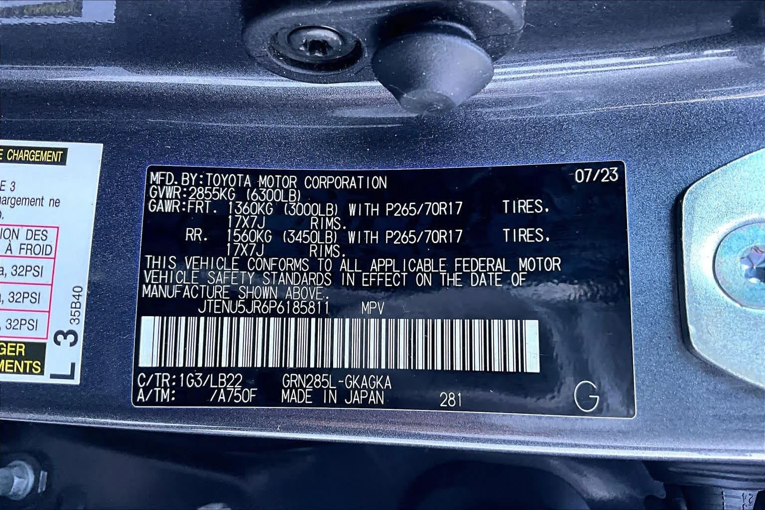 Certified Used 2023 Magnetic Gray Metallic Toyota SR5 Premium image 33