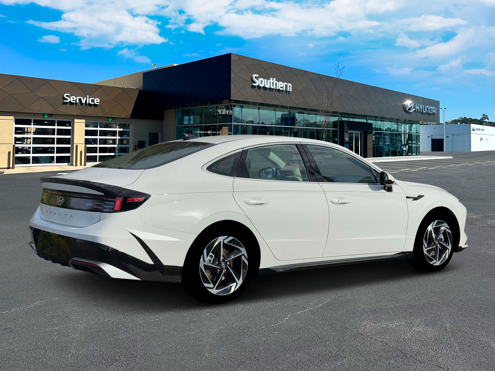 New 2026 White Hyundai SEL Sport image 7