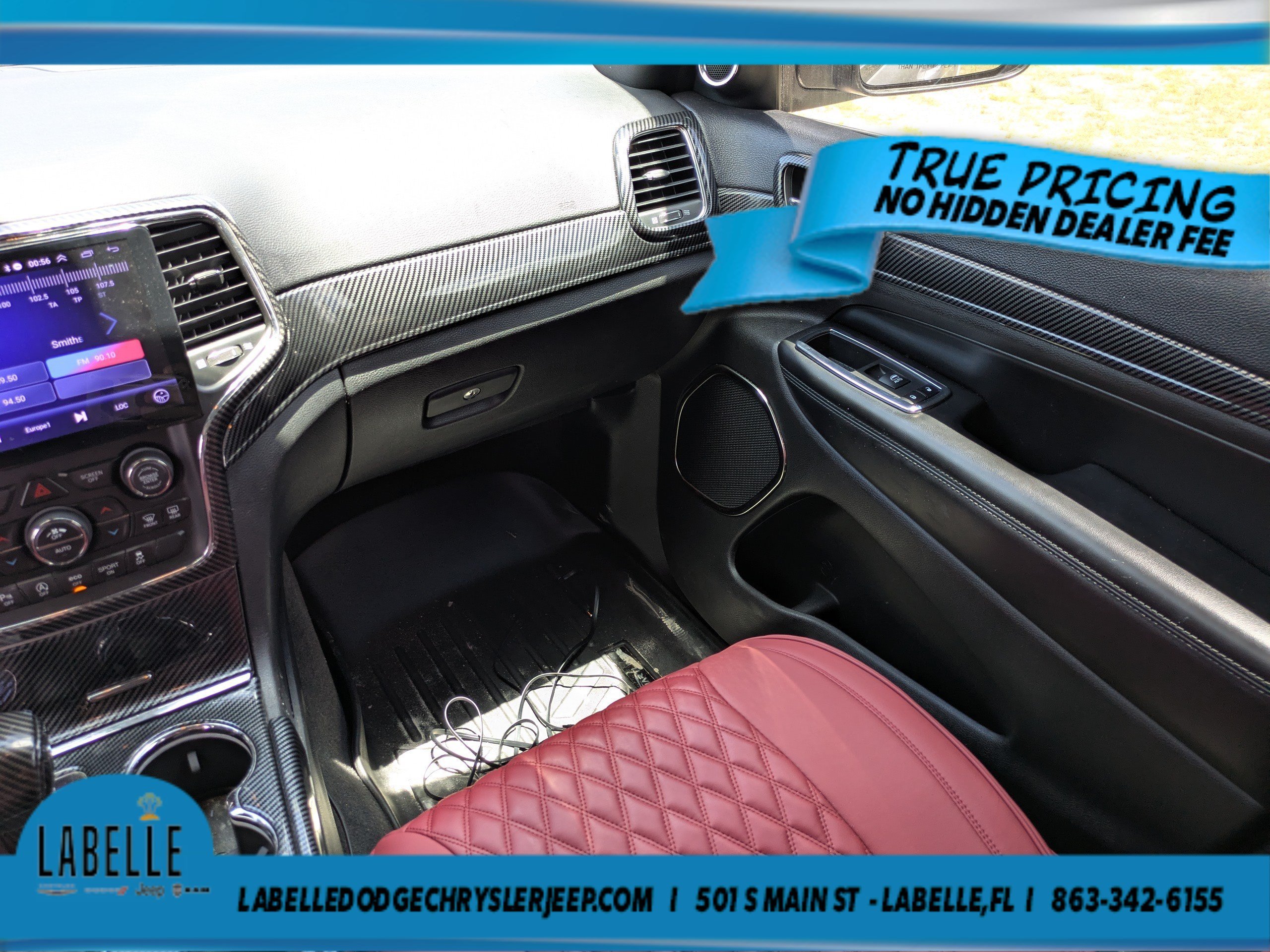 Used 2018 Billet Silver Metallic Clearcoat Jeep Laredo E image 16