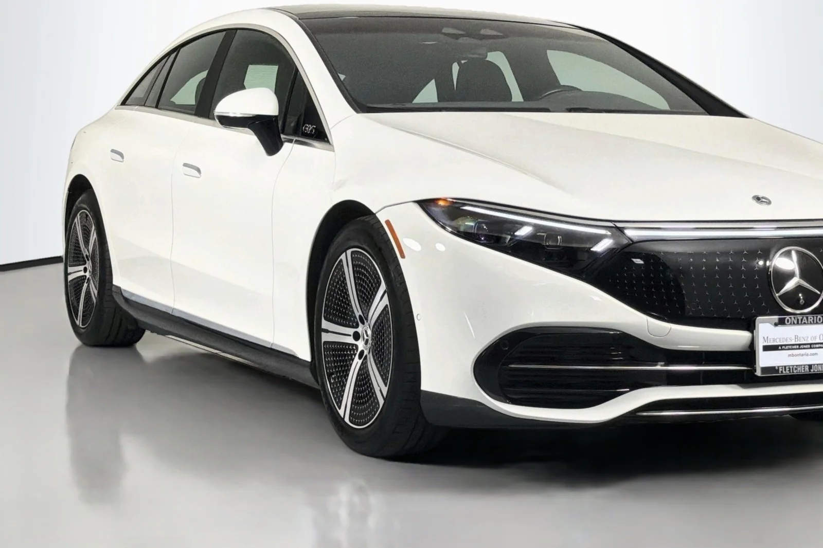 Certified Used 2024 Polar White Mercedes-Benz EQS 450+ image 14