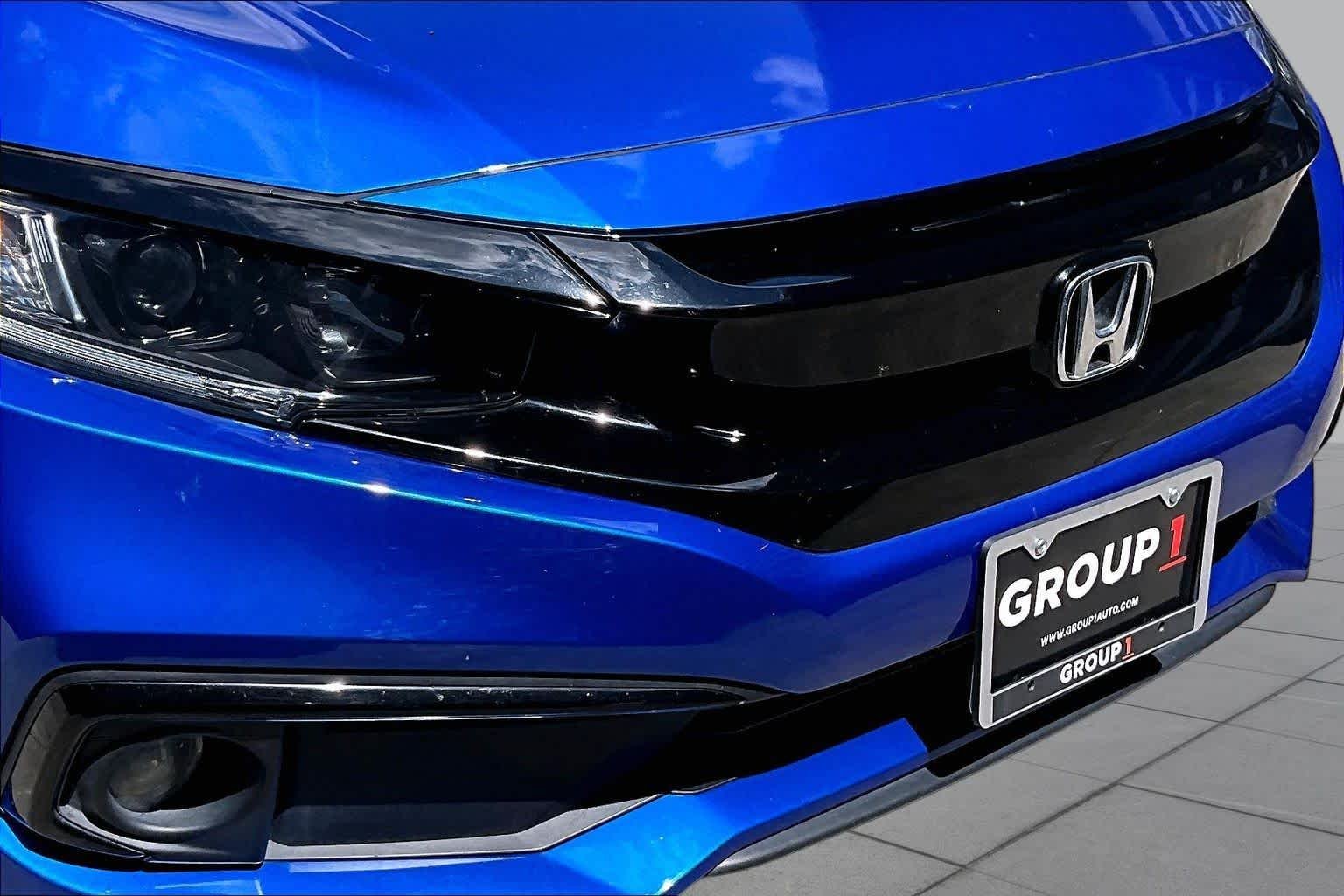 Used 2019 Aegean Blue Metallic Honda Sport image 30