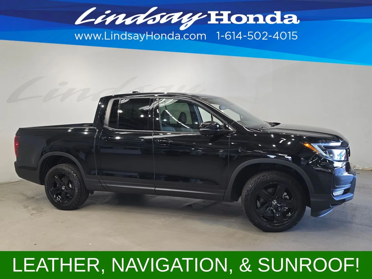 Used 2023 Crystal Black Pearl Honda Black Edition image 3