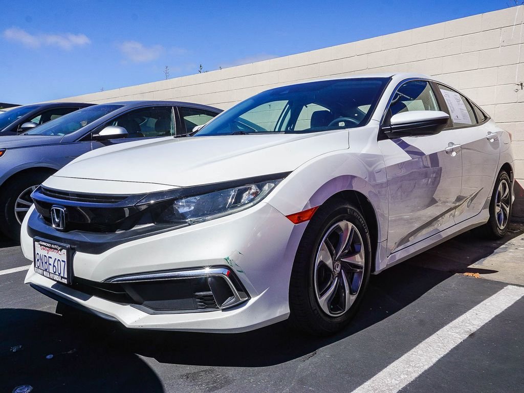 Used 2019 Platinum White Pearl Honda LX image 3