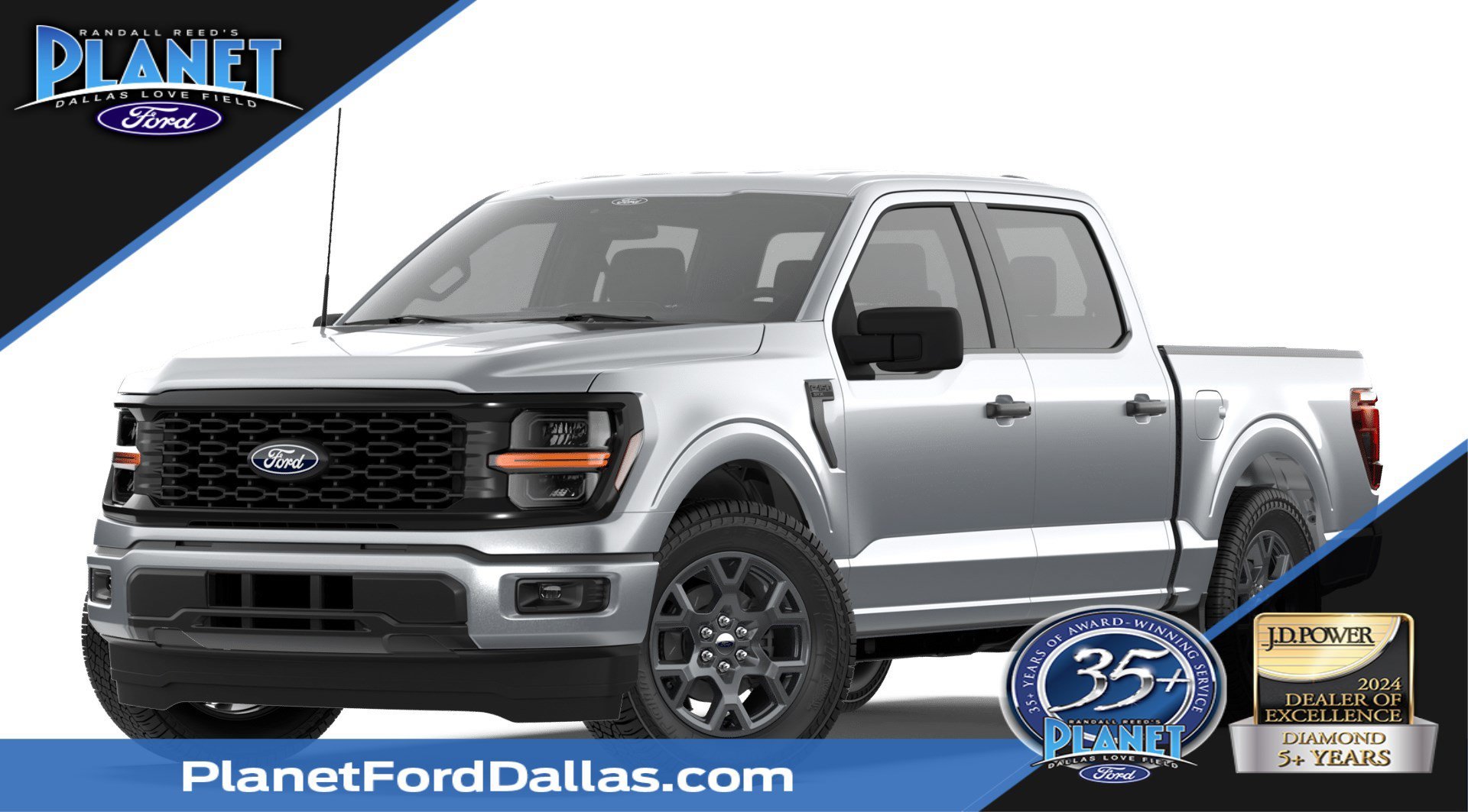 New 2026 Iconic Silver Metallic Ford STX image 1