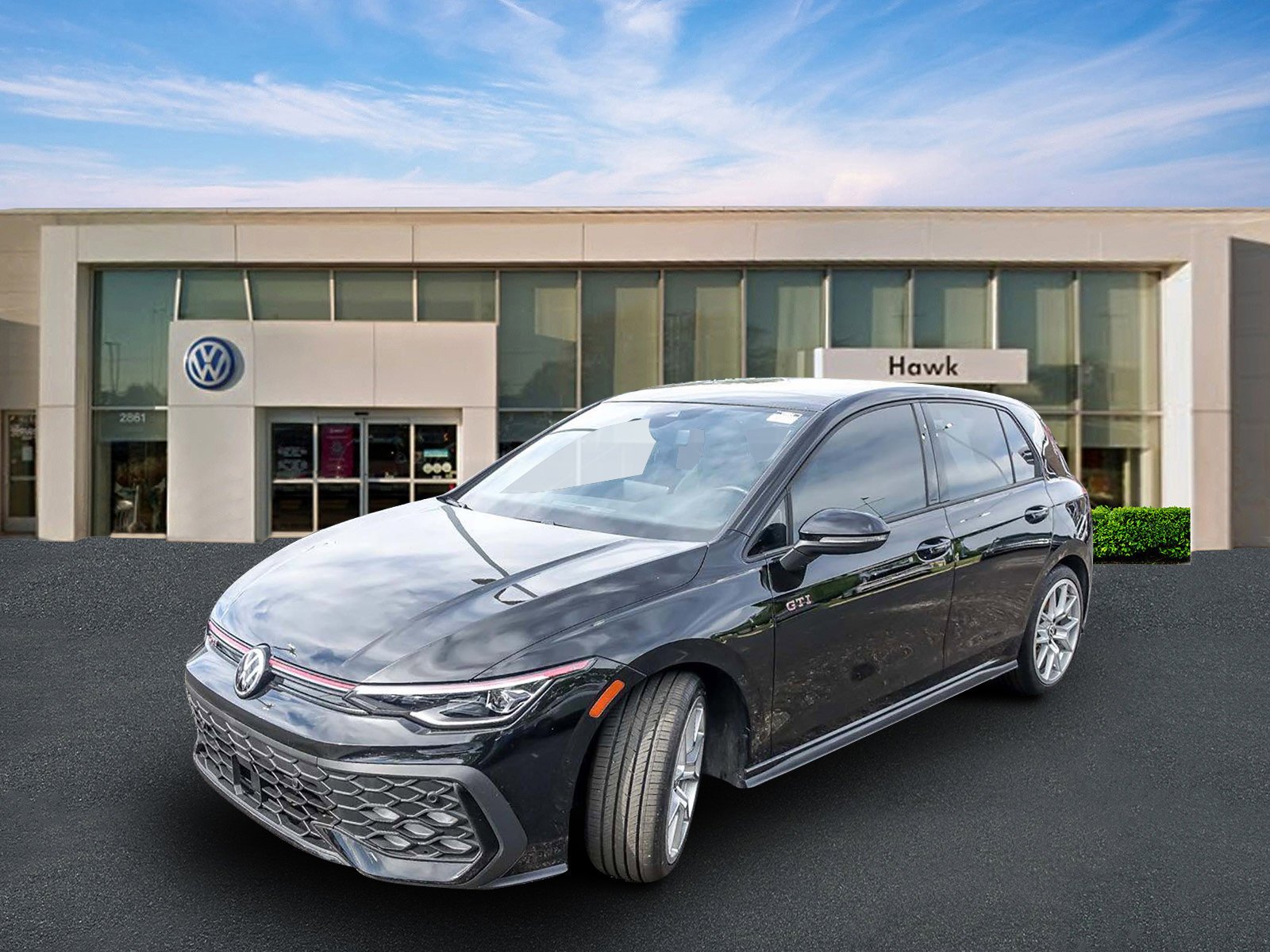 Used 2025 Mythos Black Metallic Volkswagen SE image 3