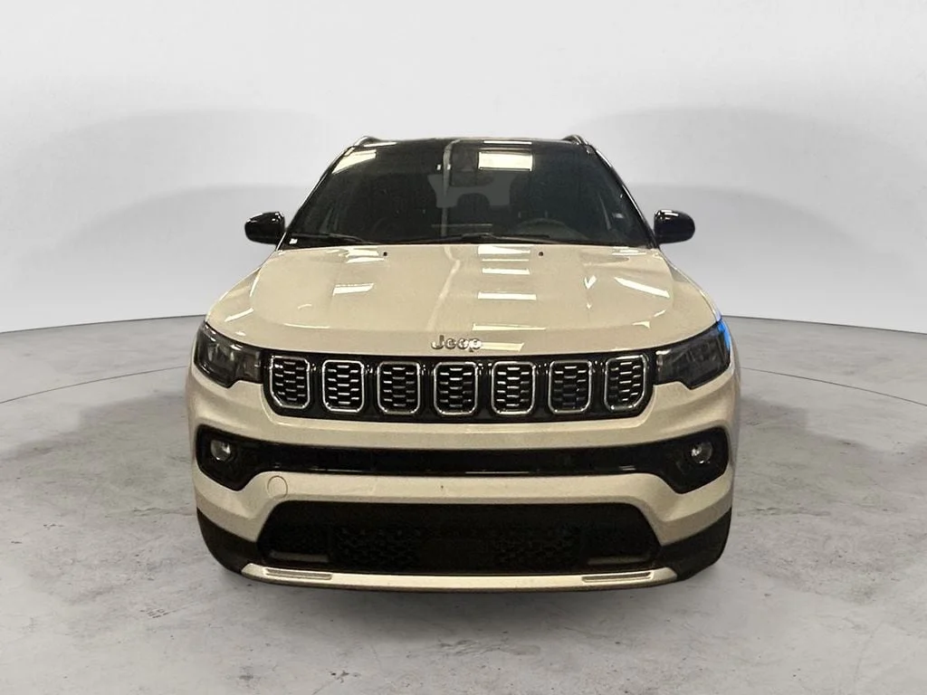 Used 2025 Bright White Jeep Limited image 9