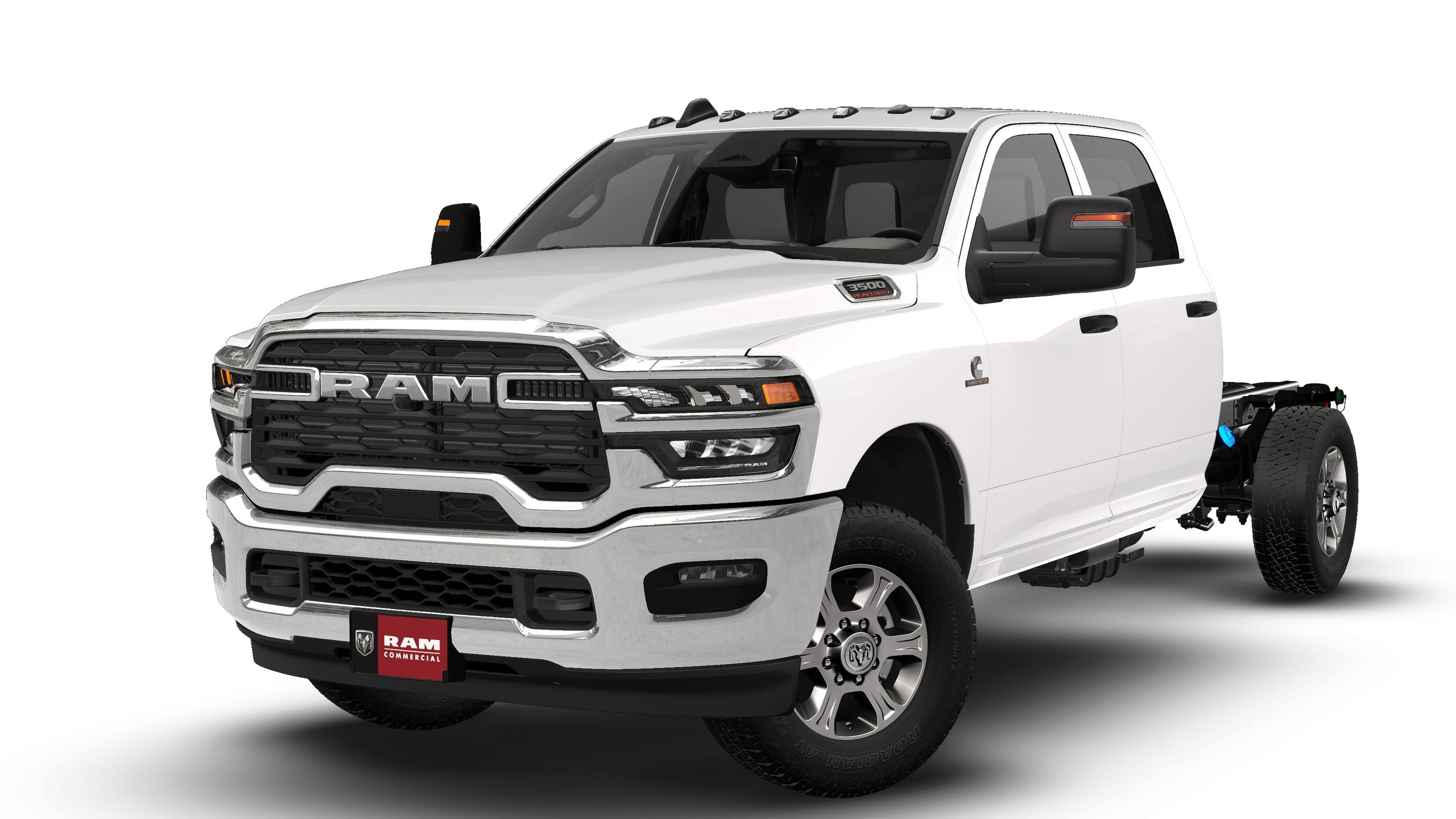New 2026 Bright White Clear-Coat Exterior Paint RAM Tradesman image 1