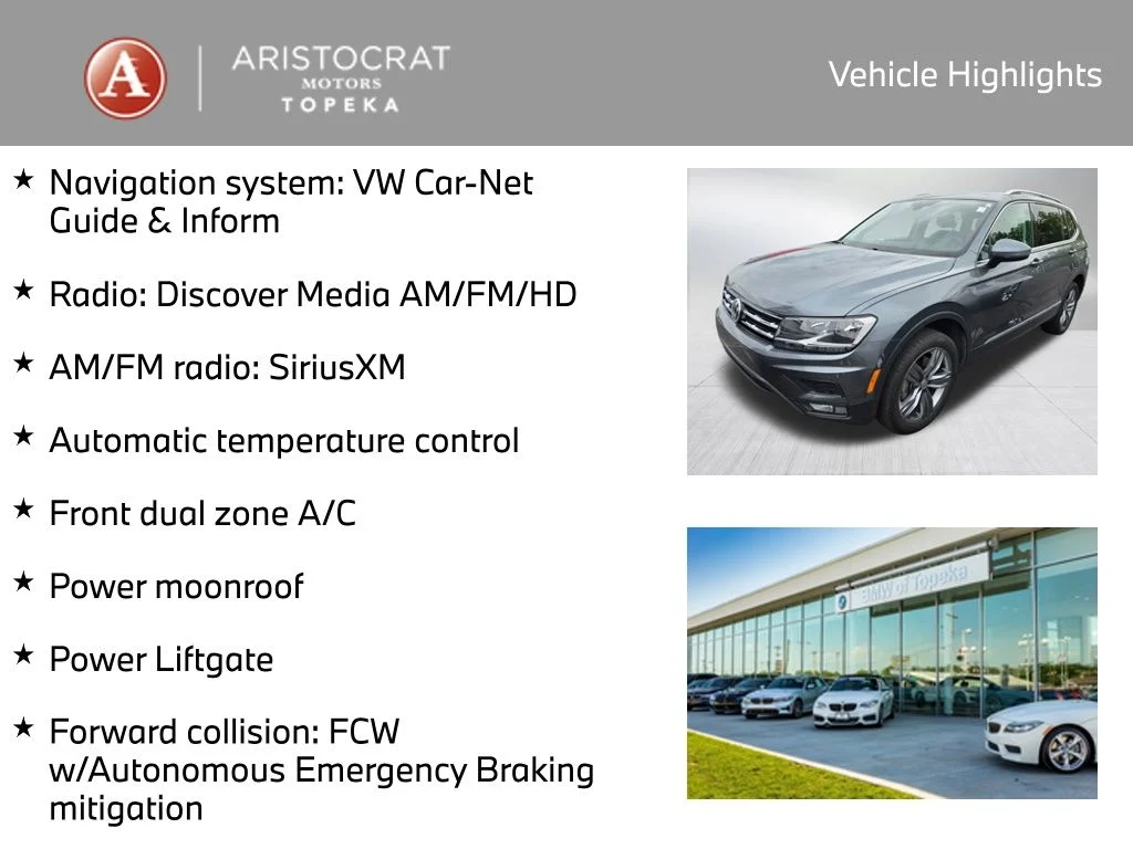 Used 2020 Volkswagen Tiguan SEL with VIN 3VV2B7AX2LM113748 for sale in Kansas City