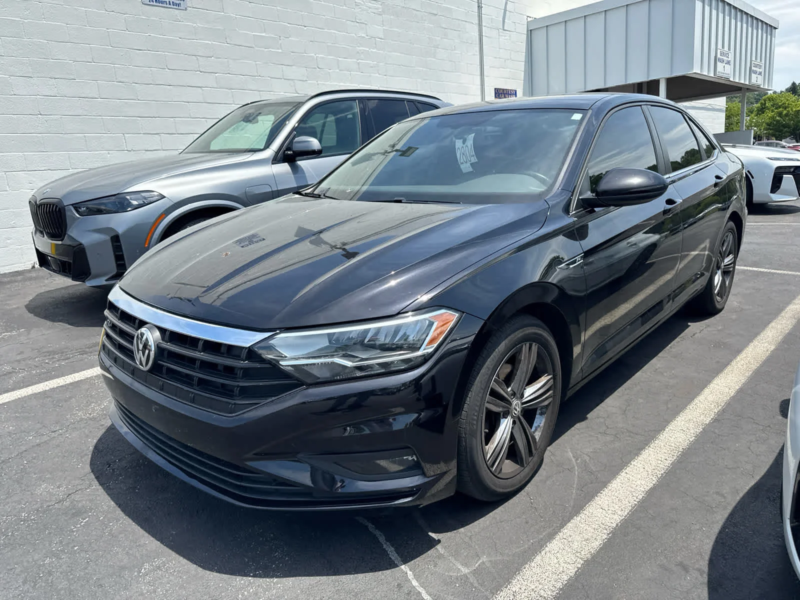 Used 2020 Deep Black Pearl Volkswagen R-Line image 3