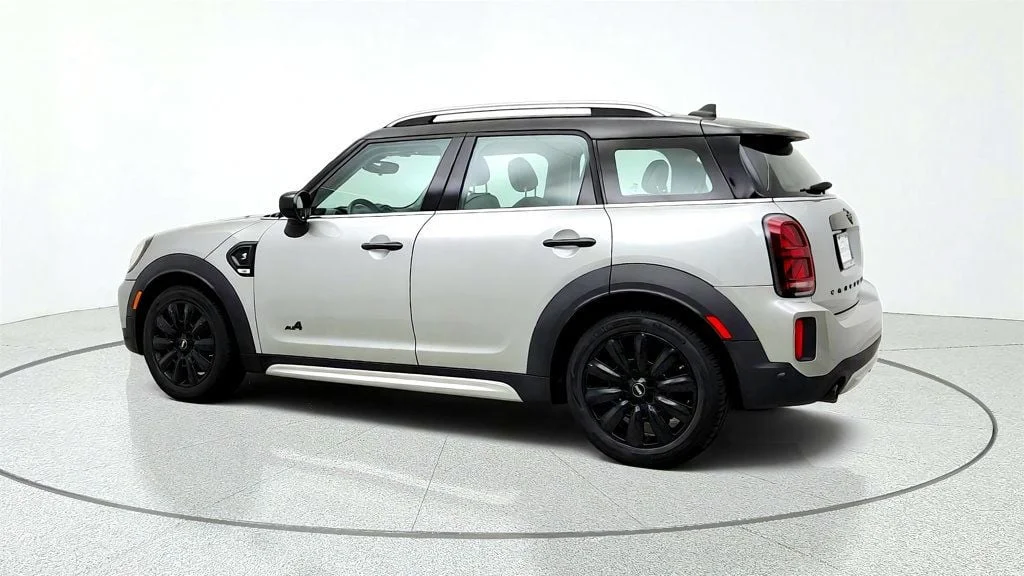 Used 2024 Melting Silver III Metallic MINI Cooper S ALL4, Iconic w/ Chesterfield Leather image 7