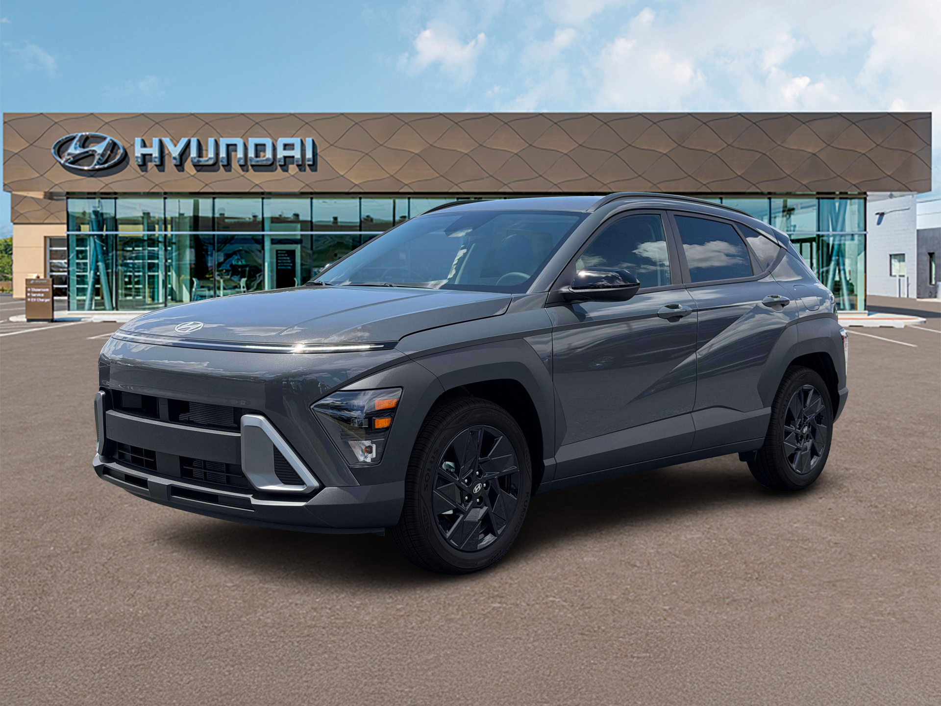 New 2027 Gray Hyundai SEL Sport FWD image 2