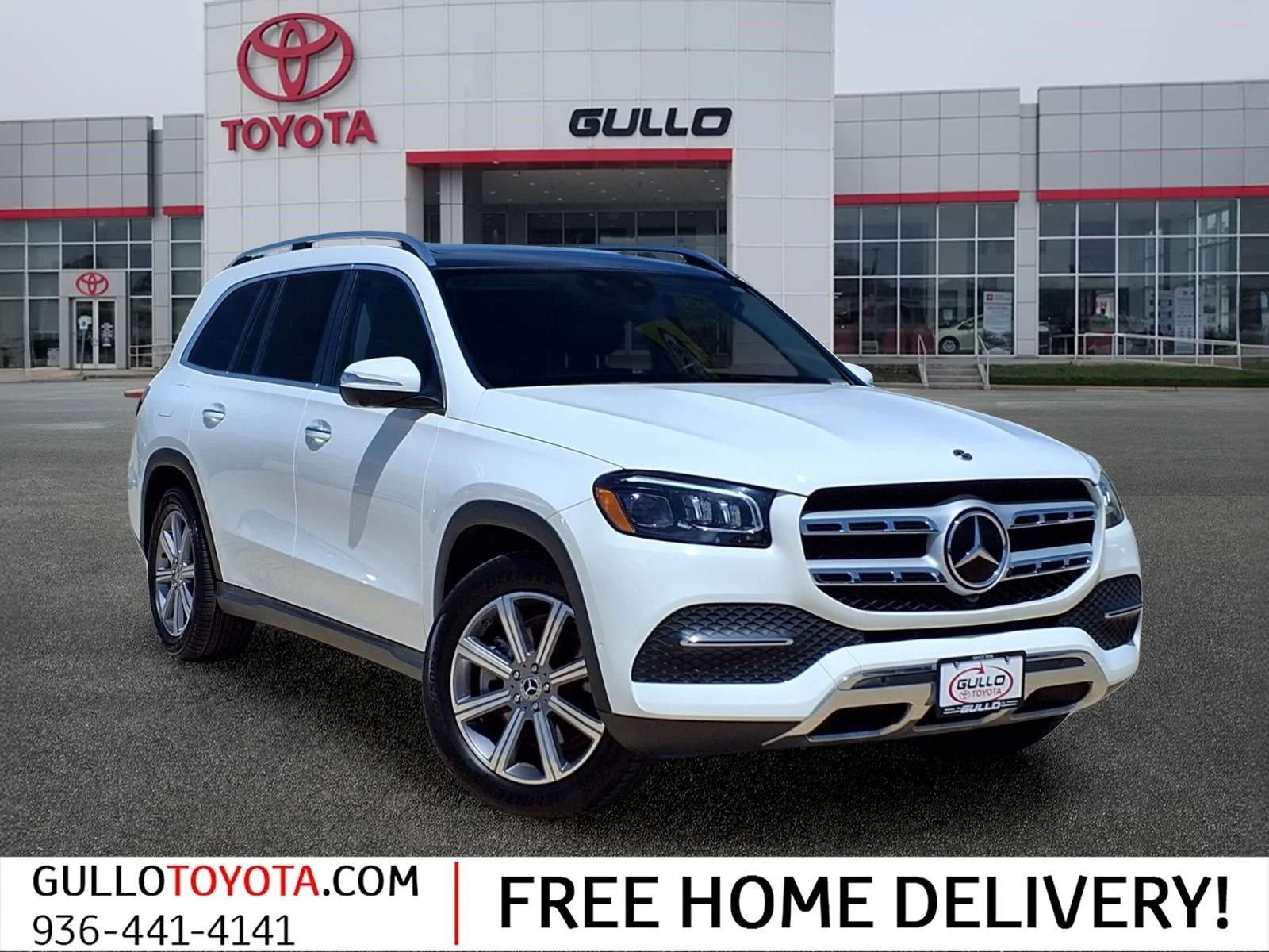 Used 2023 White Mercedes-Benz GLS 450 image 1