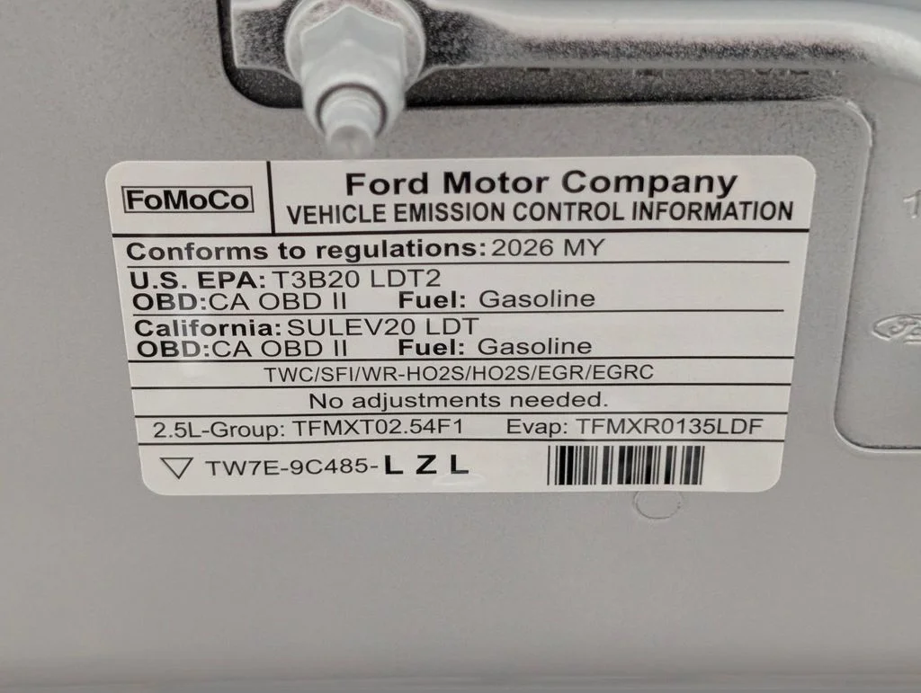New 2026 Space White Metallic Ford XLT image 24