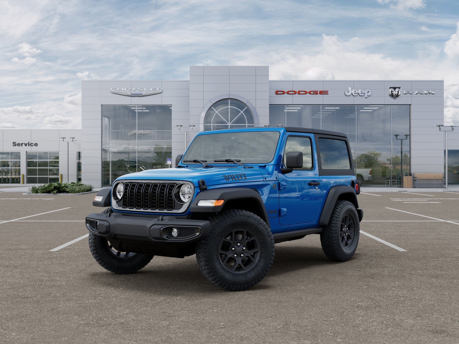 New 2026 Hydro Blue Pearlcoat Jeep Willys image 20