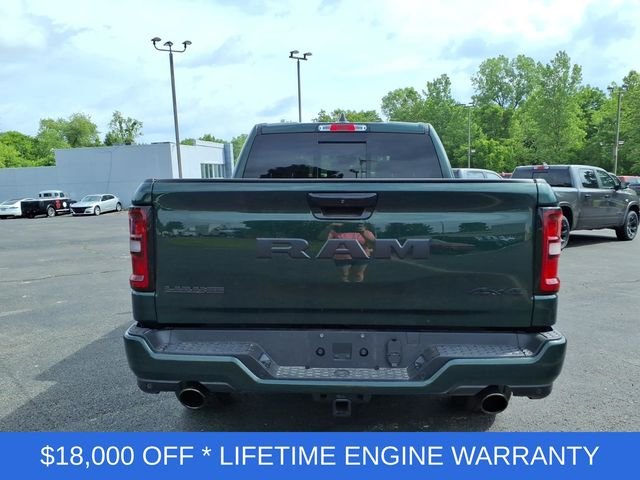 New 2026 Serrano-Green Metallic Exterior Paint RAM Laramie image 6