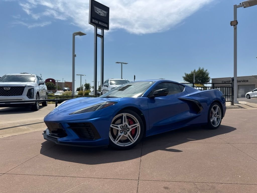 Used 2020 Blue Chevrolet Stingray image 1