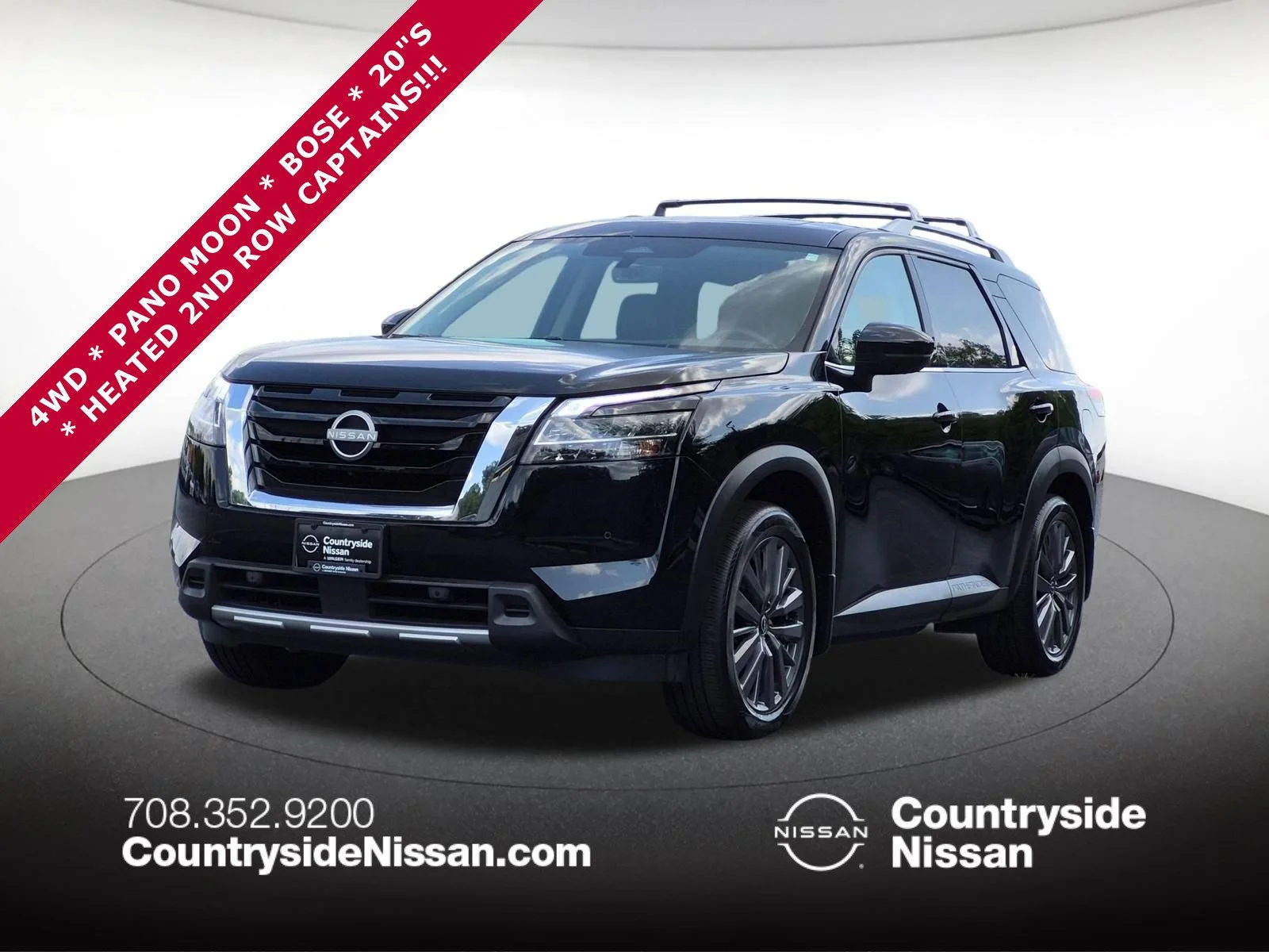 Used 2024 Super Black Nissan SL image 1