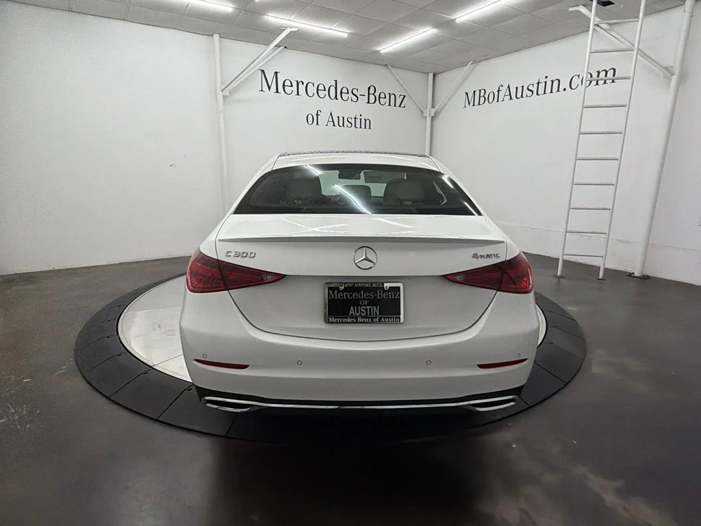 New 2026 White Mercedes-Benz C 300 image 6