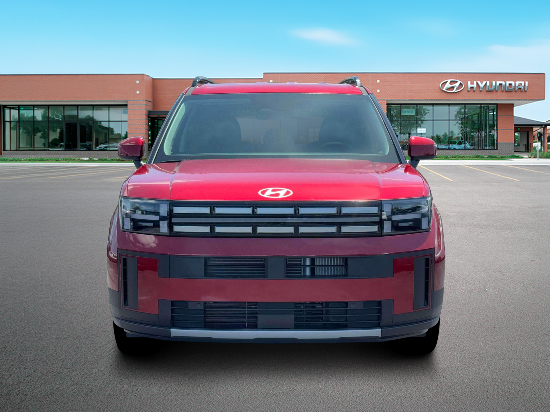 New 2026 Red Hyundai SEL image 12