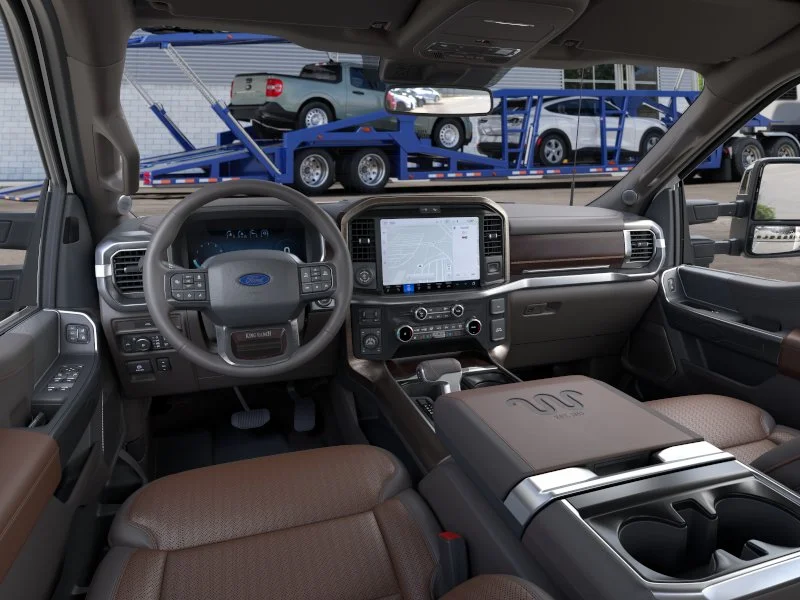 New 2026 Star White Metallic Tri-Coat Ford King Ranch image 9