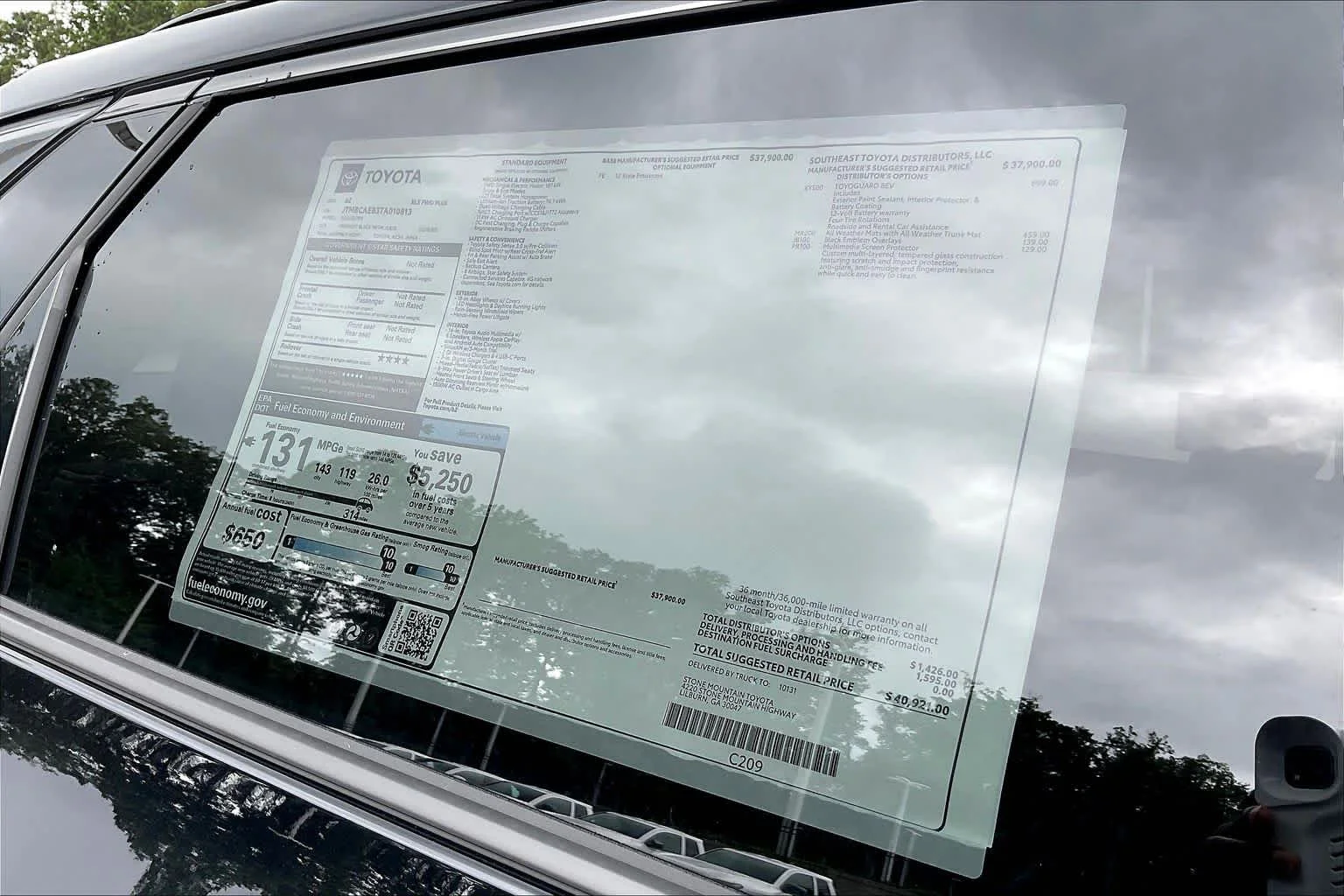 New 2026 Midnight Black Metallic Toyota XLE image 20