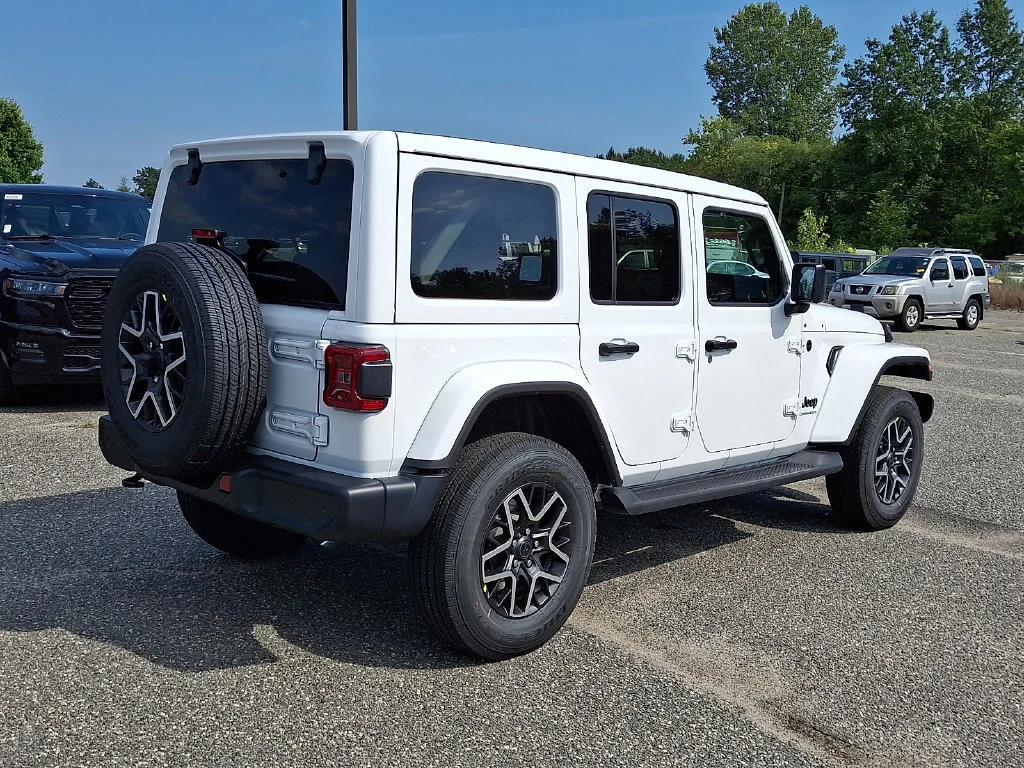 New 2027 Bright White Clearcoat Jeep Sahara image 8