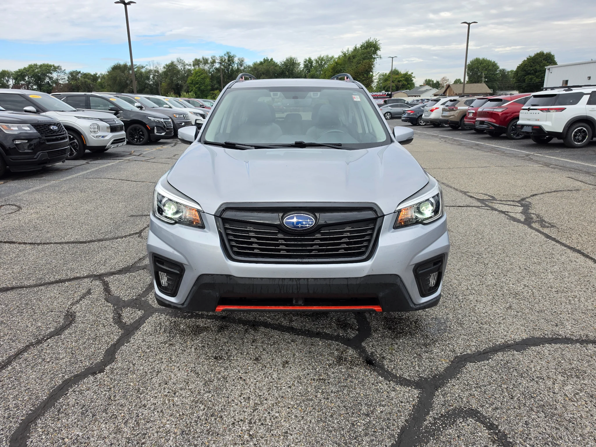 Used 2020 Ice Silver Metallic Subaru Sport image 2