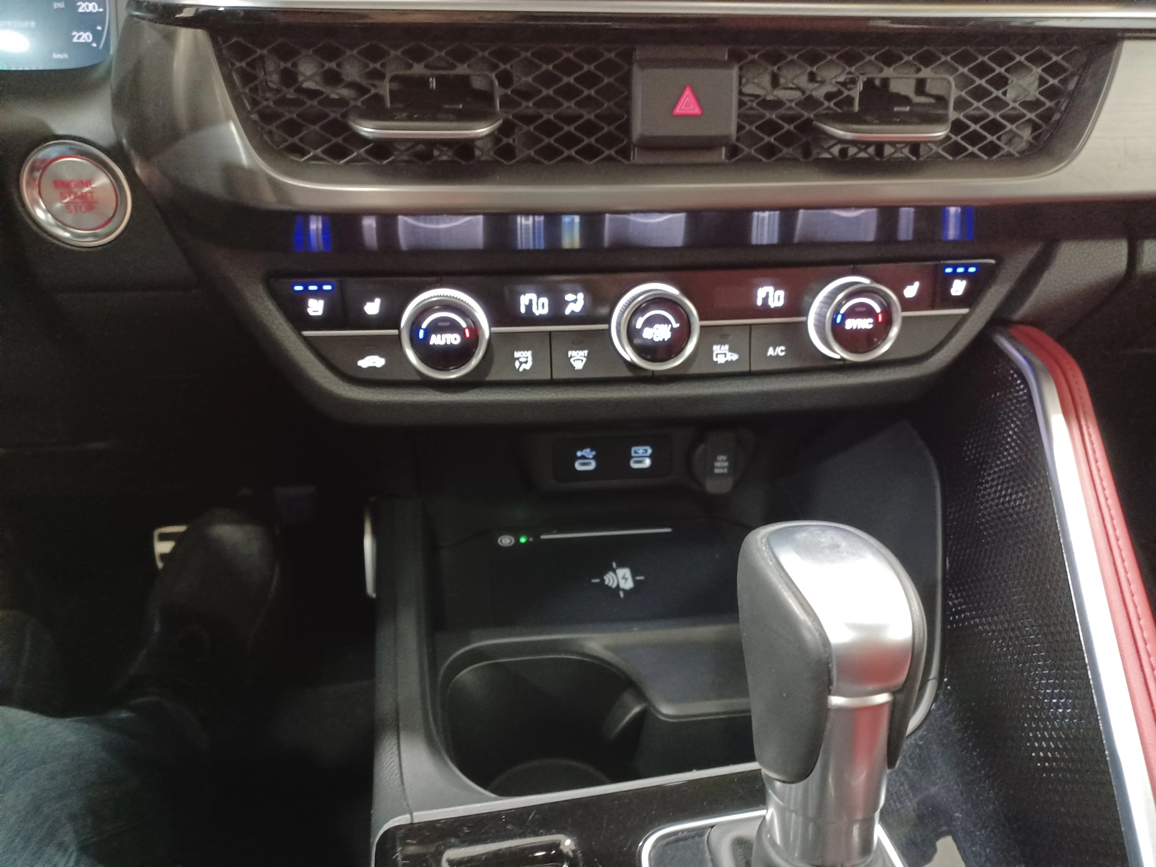 Certified Used 2025 Platinum White Pearl Acura A-Spec AWD*Adaptive Cruise | Remote Start | Cooled Red Suede Seats | Pano Roof | Htd Wheel | CarPlay image 19