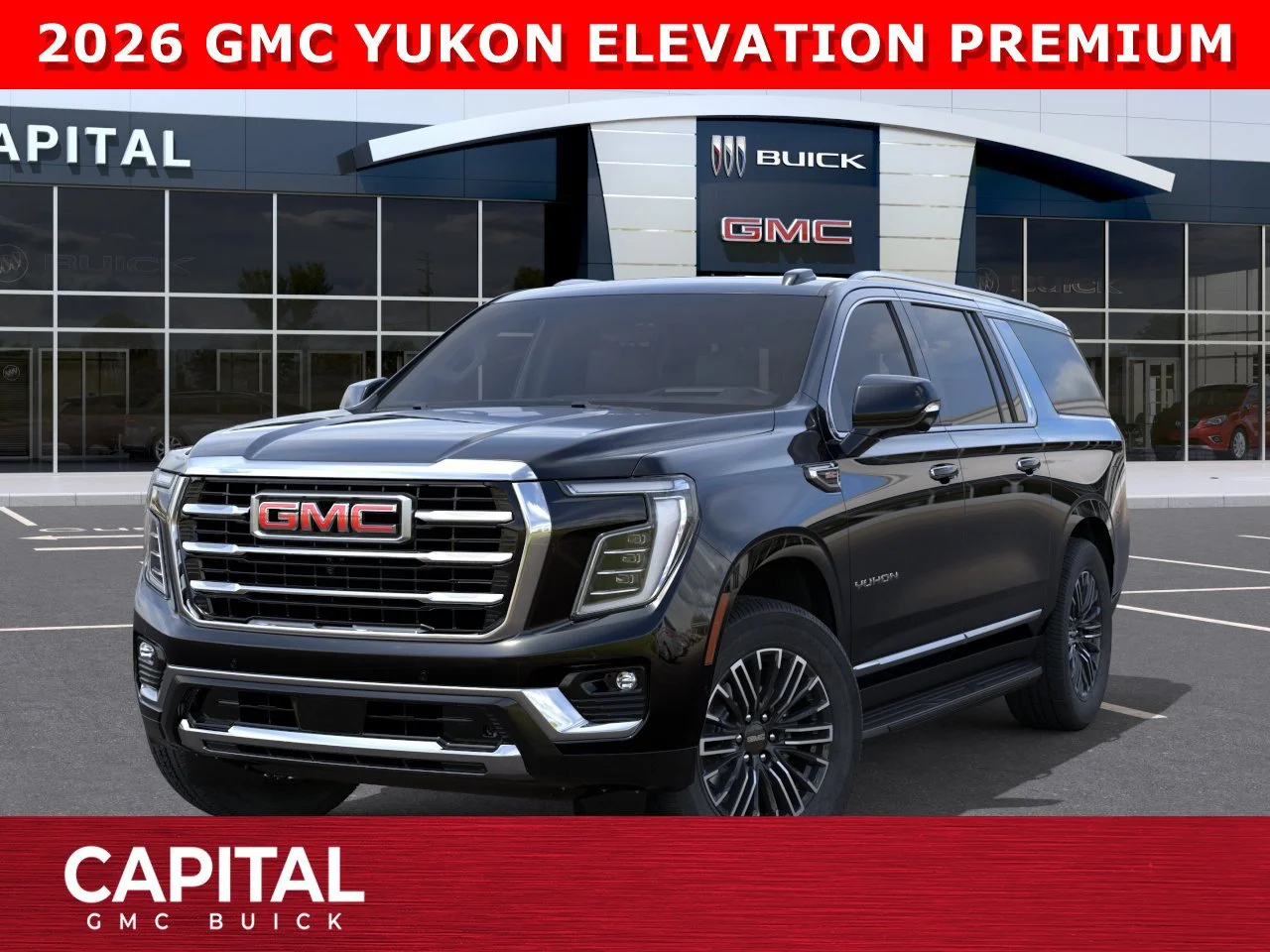 New 2026 ONYX BLACK GMC Elevation image 1