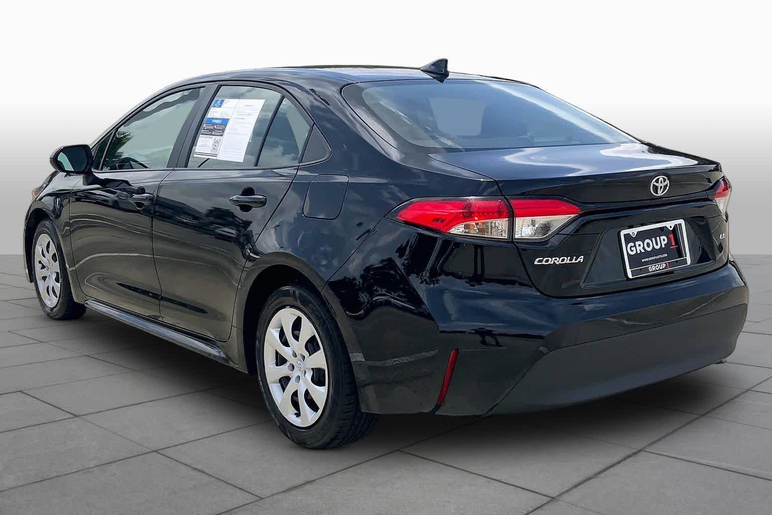 Used 2024 Midnight Black Metallic Toyota LE image 12