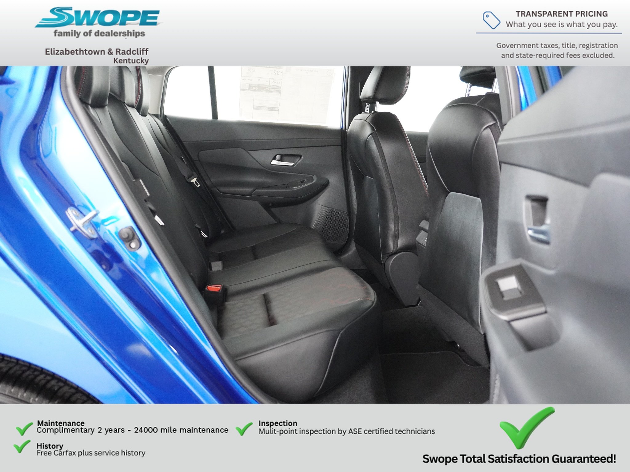 New 2027 Bluestone Pearl / Super Black Two-tone Nissan SR Midnight Edition image 10