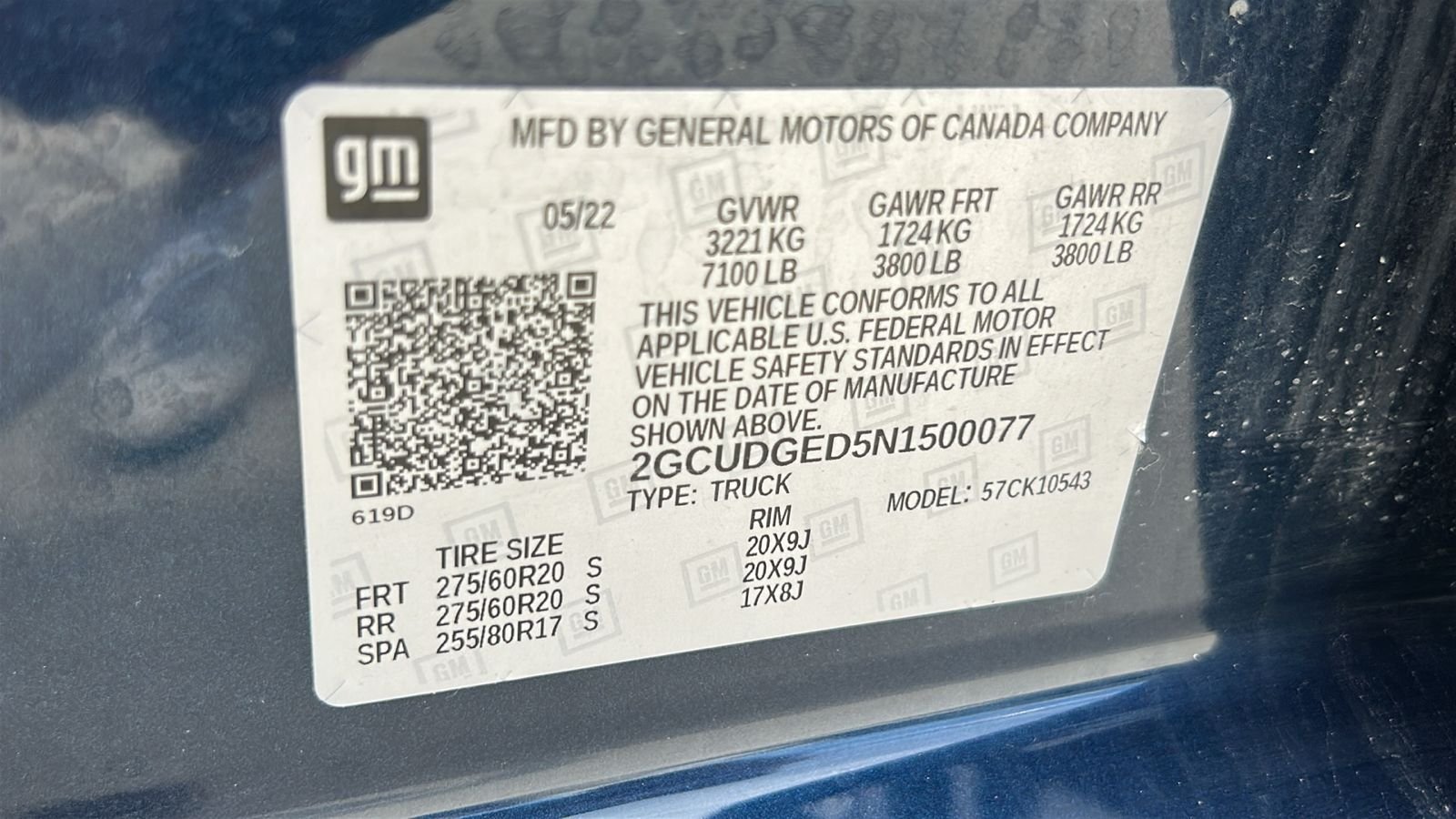 Used 2022 Blue Chevrolet LTZ image 31