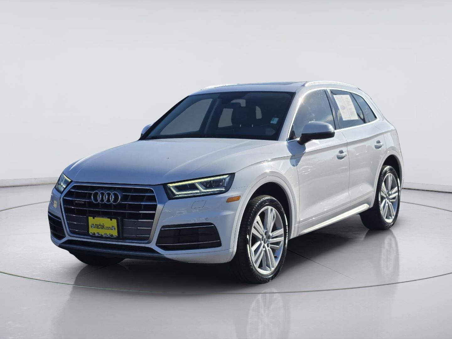 Used 2018 Ibis White Audi Premium Plus image 1