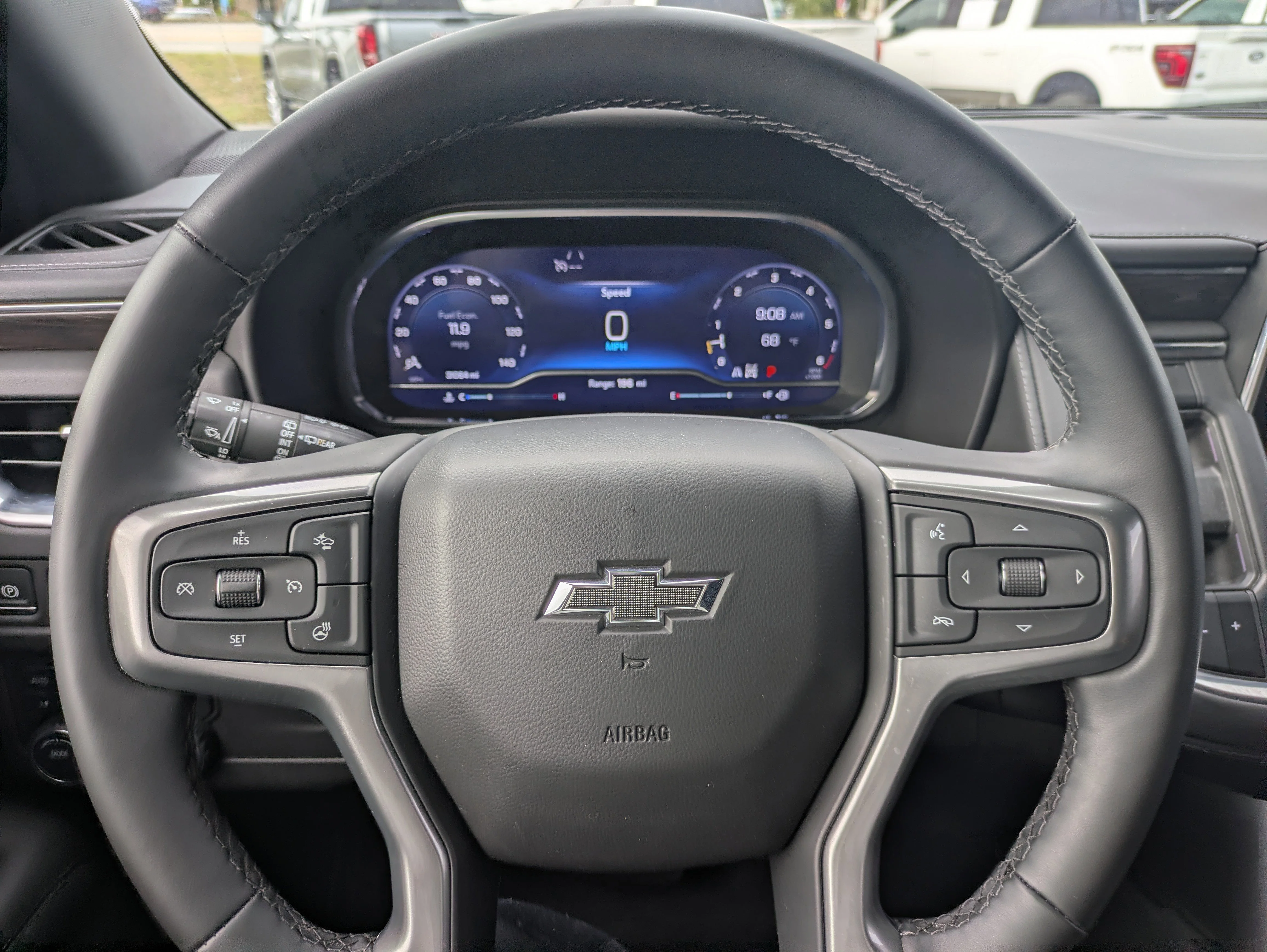 Used 2024 Summit White Chevrolet Z71 w/Luxury Pkg, Leather Quad Buckets, Panoramic Moonroof, & 3rd Row Seat image 29