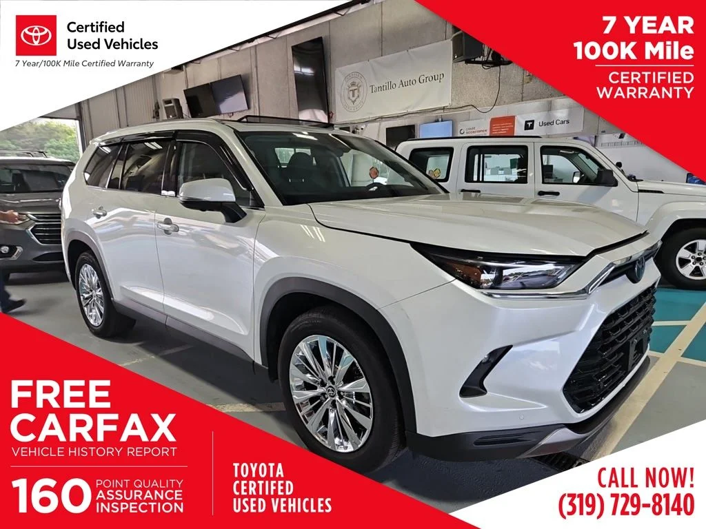 Certified Used 2025 Beige Toyota Platinum image 1