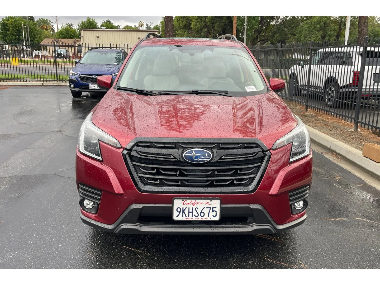 Used 2024 CRIMSON RED PEARL Subaru Premium image 9