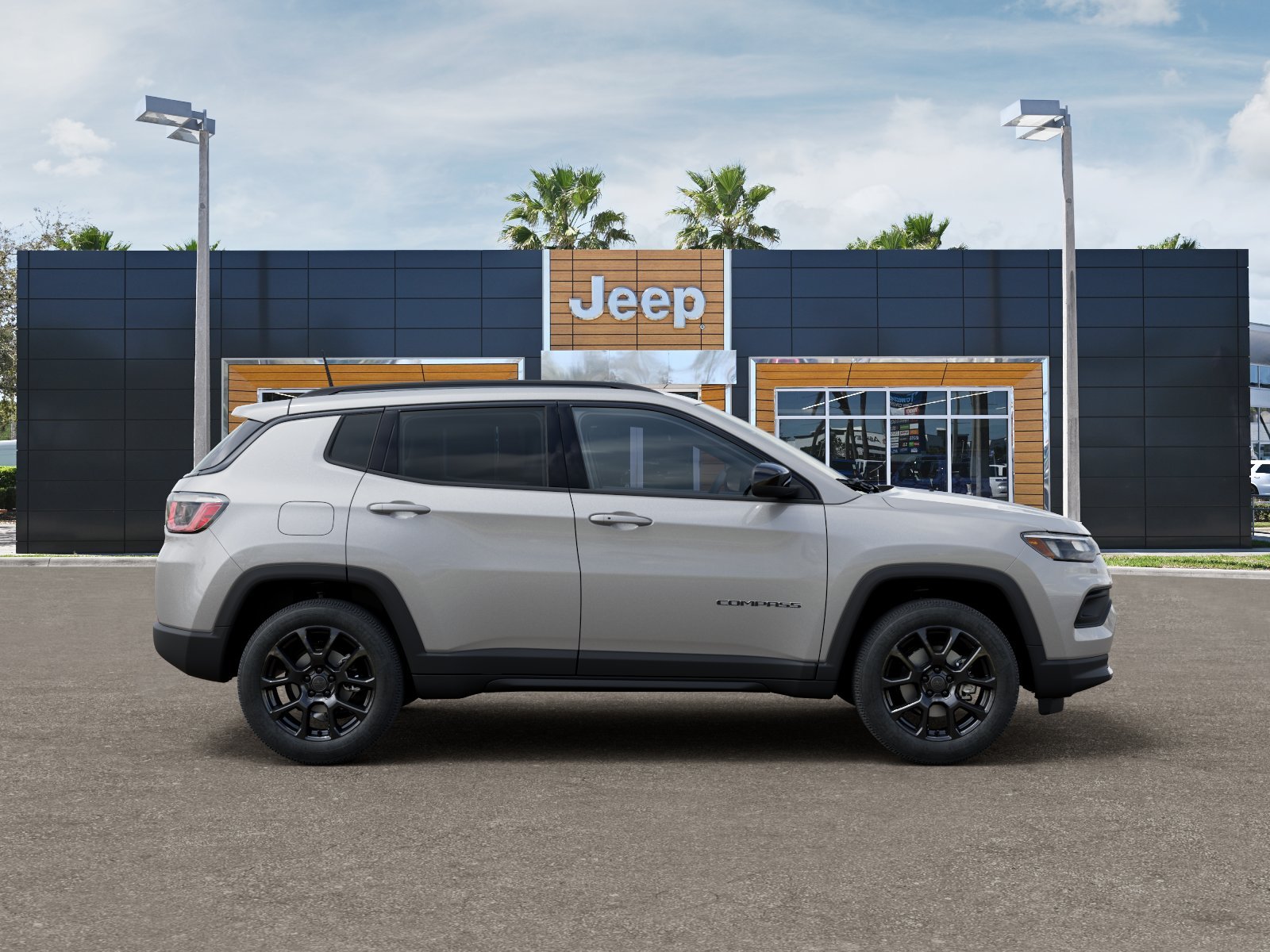 New 2026 Silver Zynith Metallic Clearcoat Jeep Latitude image 47