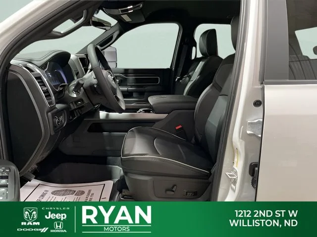 New 2026 Bright White Clear-Coat Exterior Paint RAM Laramie image 59