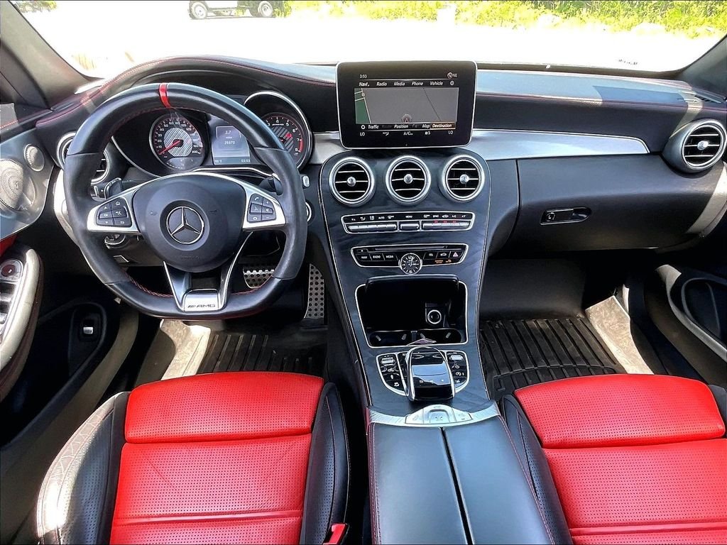Used 2018 Polar White Mercedes-Benz C 63 S AMG® image 20