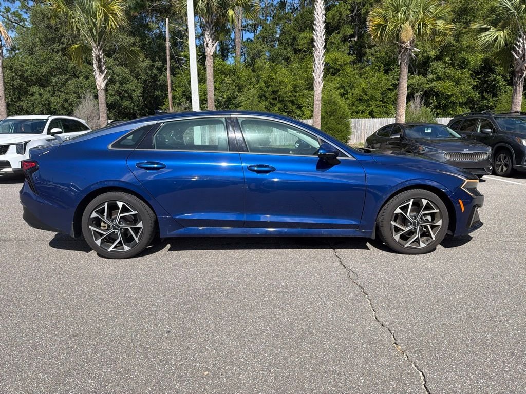 Certified Used 2025 Blue Kia EX image 3